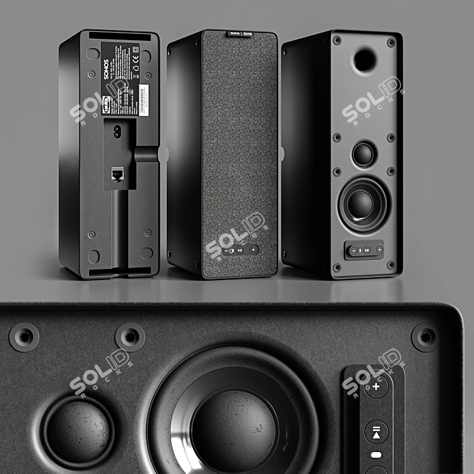 IKEA Symfonisk Bookshelf Speaker | Compact Design, Powerful Sound 3D model image 1