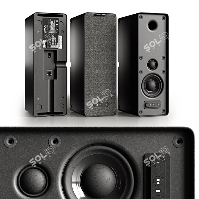 IKEA Symfonisk Bookshelf Speaker | Compact Design, Powerful Sound 3D model image 6