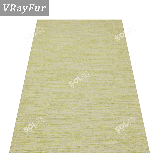 Title: Abstract Luxury Carpets Set 3D model image 2