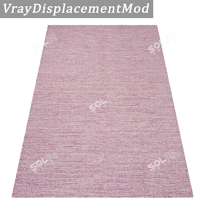 Title: Abstract Luxury Carpets Set 3D model image 3