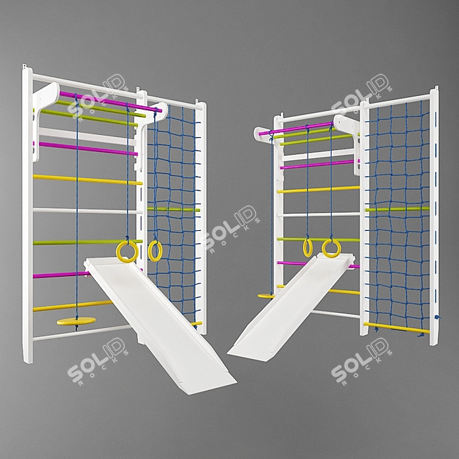 Kids' Sport Complex: Functional and Convenient 3D model image 6