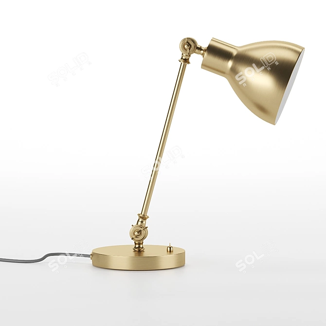 Zara Home Modern Desk Lamp 3D model image 1