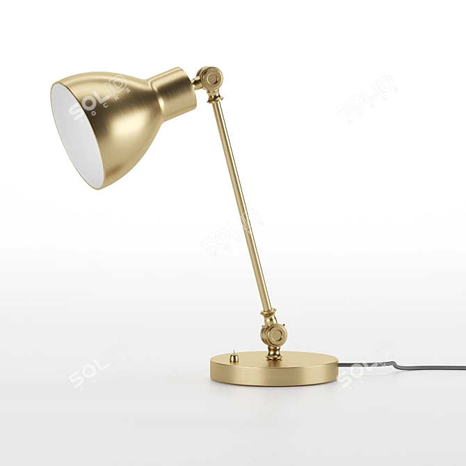 Zara Home Modern Desk Lamp 3D model image 2