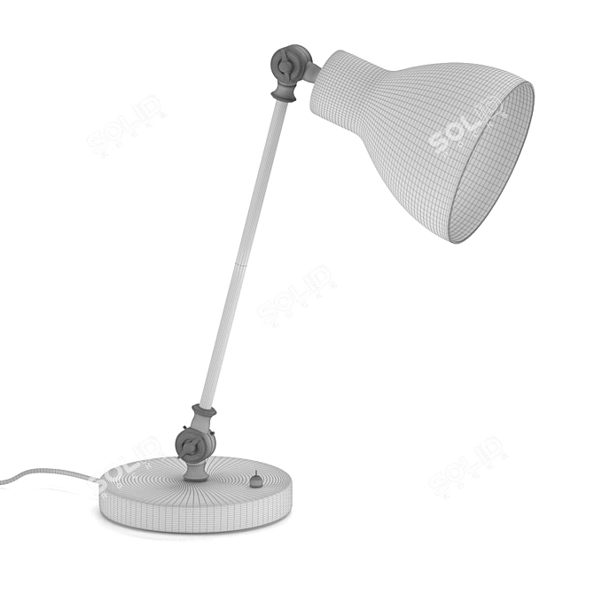 Zara Home Modern Desk Lamp 3D model image 4