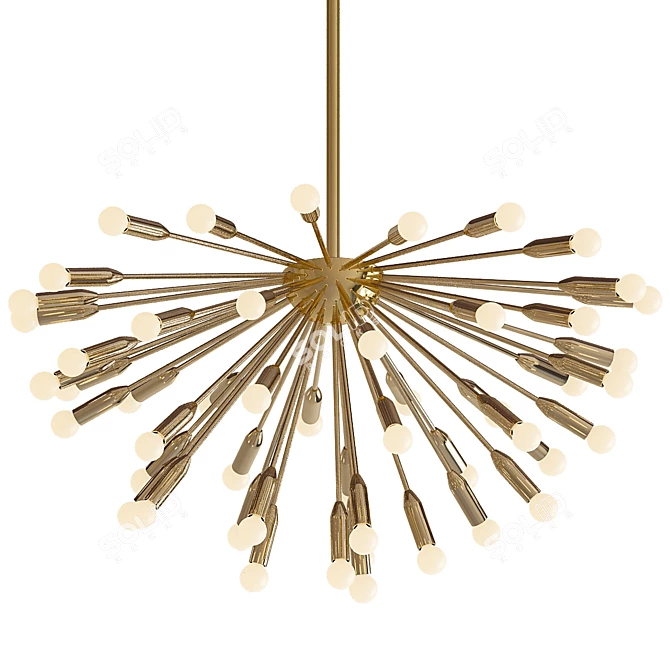 Modern Chandelier Collection 3D model image 3