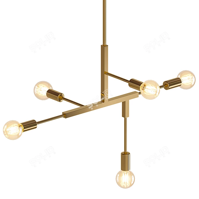 Modern Chandelier Collection 3D model image 4