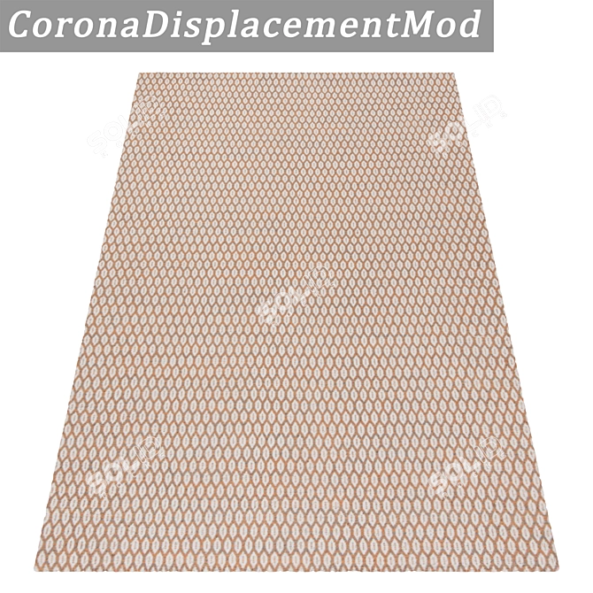 Luxury Texture Carpets Set 3D model image 4