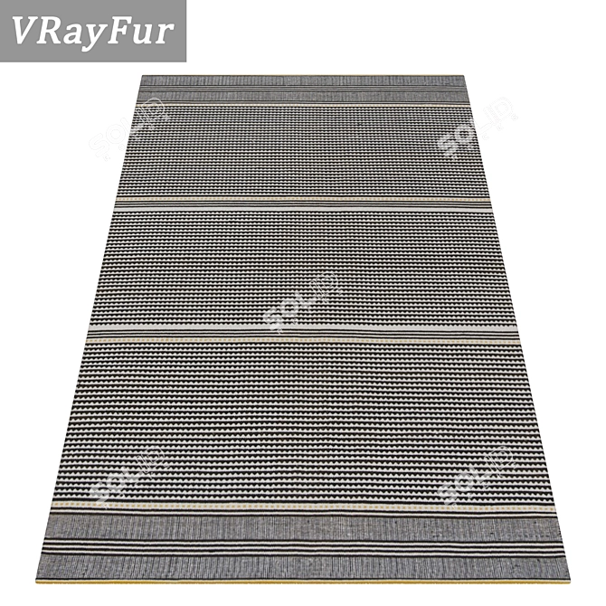 Luxury Carpets Set 3D model image 2