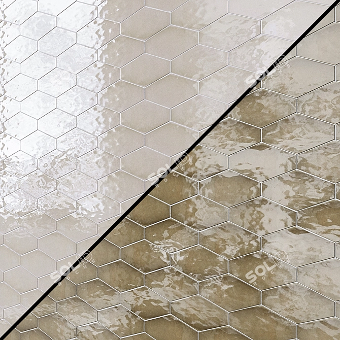 Cifre Viena Ceramic Tiles 3D model image 1