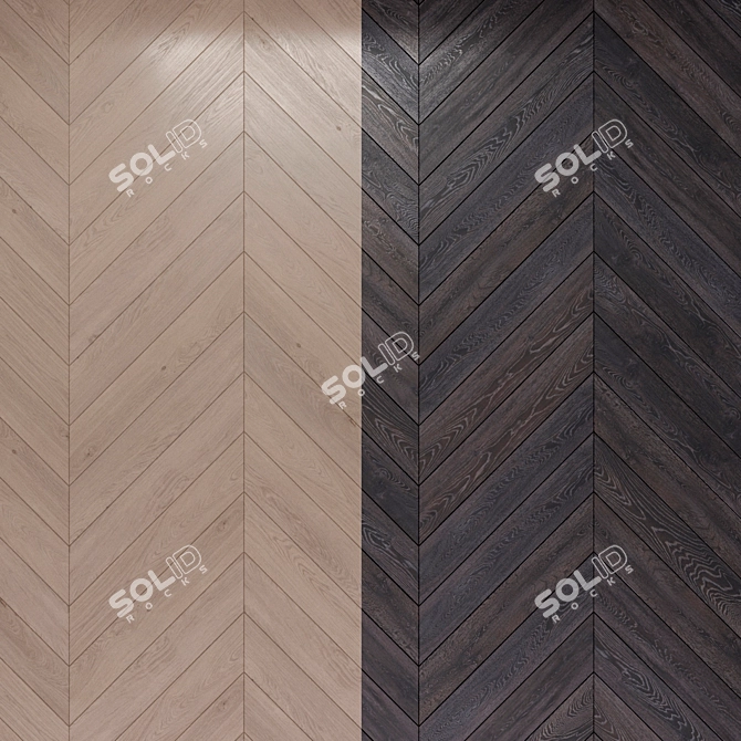 Bedrock and Corona Parquet: Ultimate Flooring Solution 3D model image 9