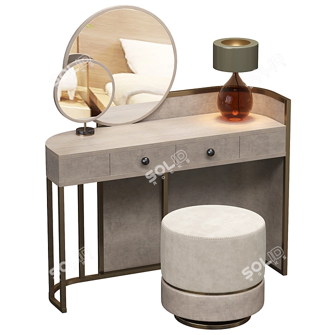 PARMA Frato Dressing Table 2020 3D model image 3