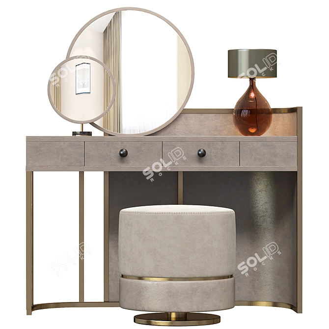 PARMA Frato Dressing Table 2020 3D model image 4
