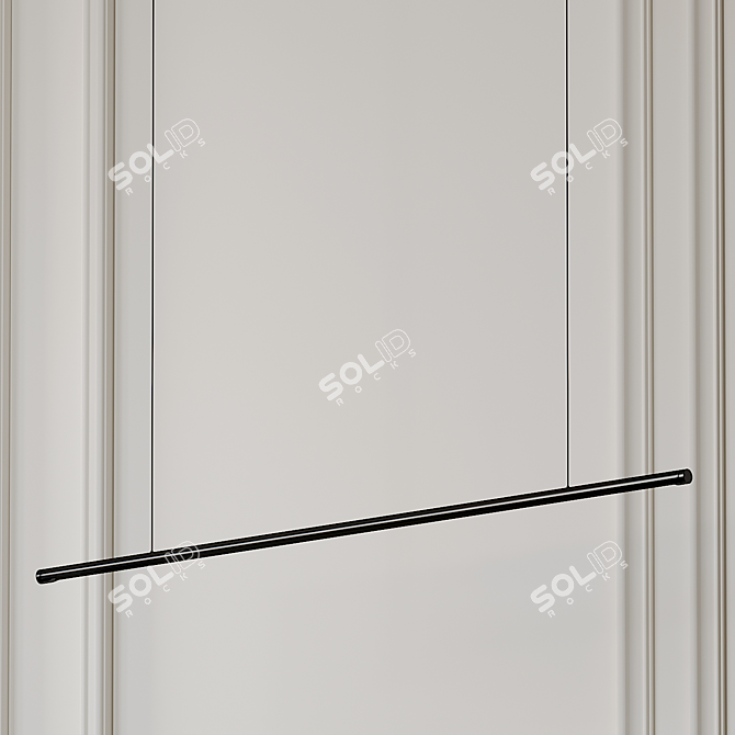 Sleek Illumination: w181 Linier 3D model image 1