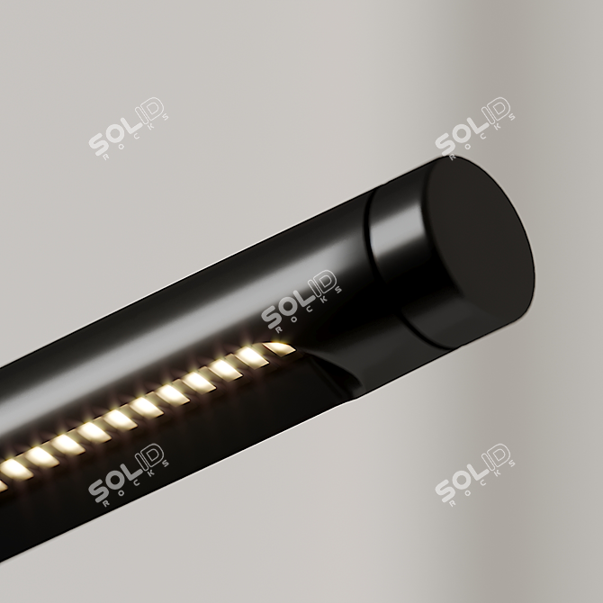 Sleek Illumination: w181 Linier 3D model image 2