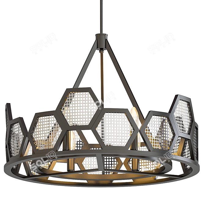 Modern Chandelier Collection 3D model image 3