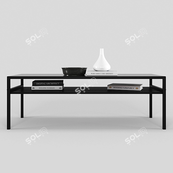 Sleek and Stylish Nyboda Coffee Tables 3D model image 2