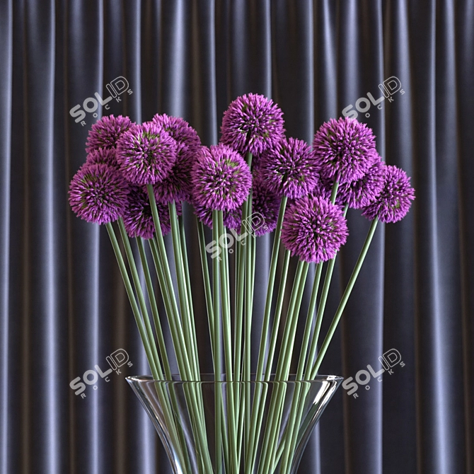 Allium Blossom: VG Newtrend Vases 3D model image 2