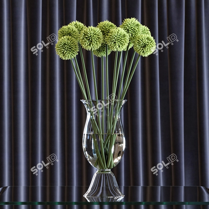 Allium Blossom: VG Newtrend Vases 3D model image 4