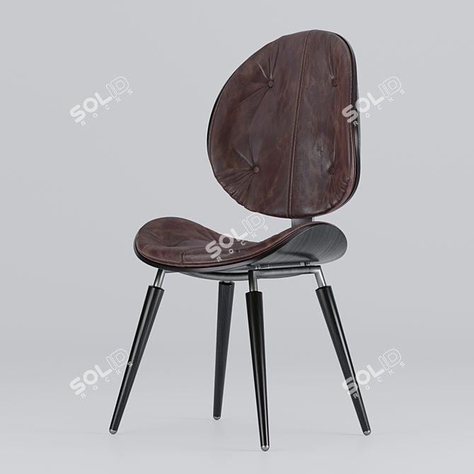 Gariart Leather Chair 3D model image 1