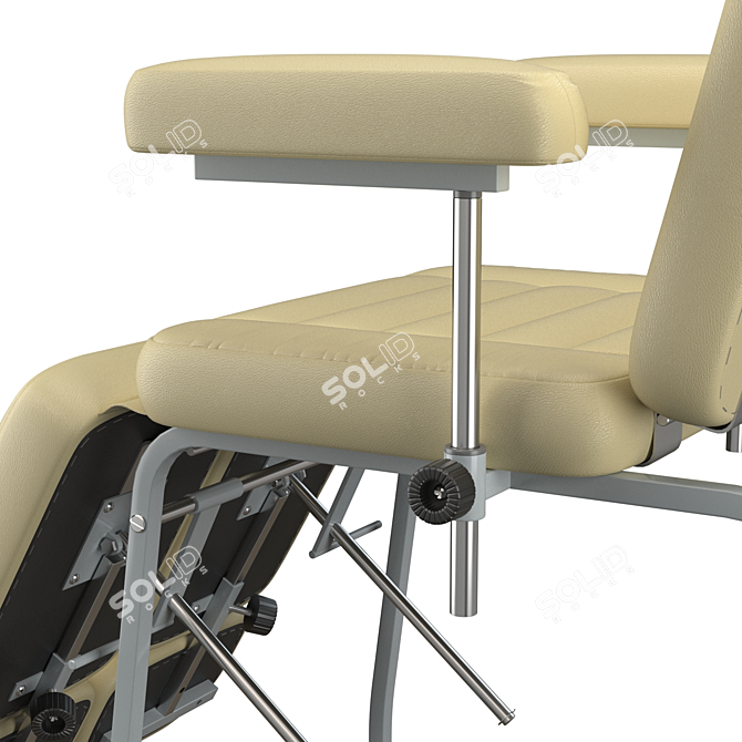 Luxury Spa Pedicure Chair 3D model image 3