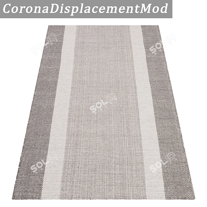 Title: Luxury Carpet Set - High-Quality Textures 3D model image 4