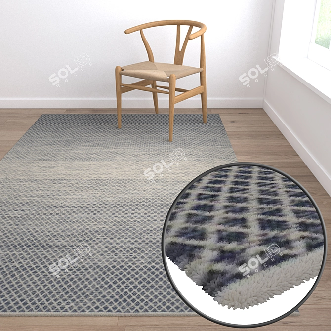 Title: Luxury Carpet Set 3D model image 5