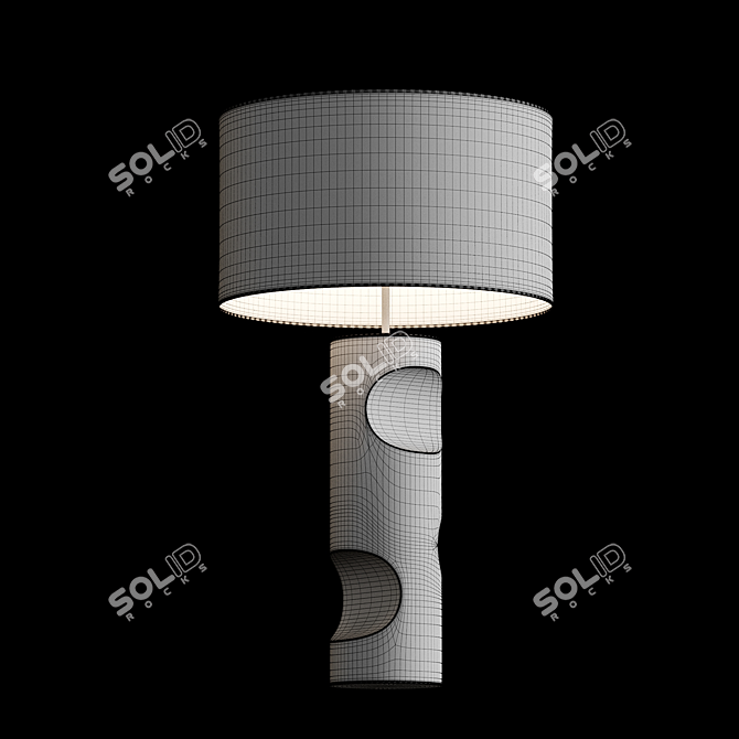 Modern Style Desk Lamp 3D model image 2
