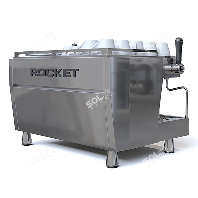 Rocket R9 Espresso Machine 3D model image 2