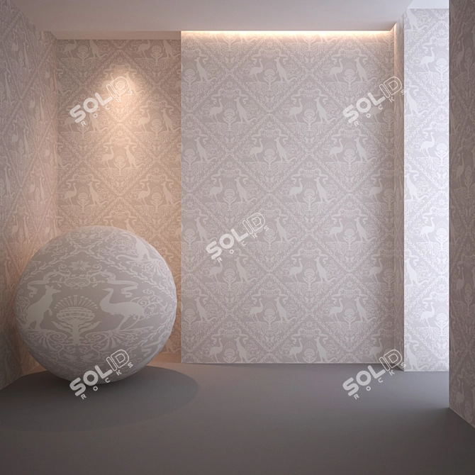 Title: Australia's Trusted Wallpaper 3D model image 1