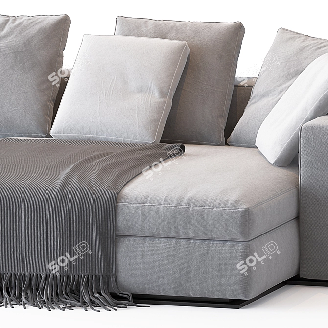 LEONARD: Elegant Minotti Sofa 3D model image 2