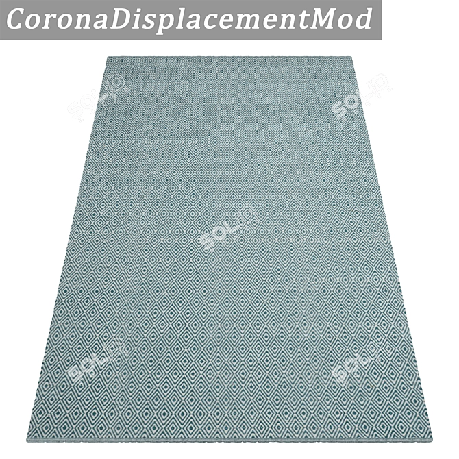 High-Quality Carpets Set 3D model image 4