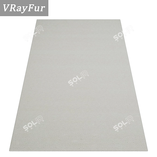 High-Quality Carpets Set 3D model image 6