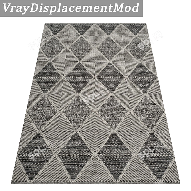 Luxury Carpet Set: High-Quality Textures 3D model image 3