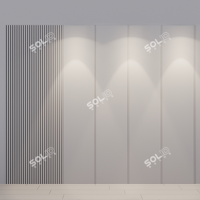 Customizable Wall Panel & Headboard - izgolovie 10 3D model image 3