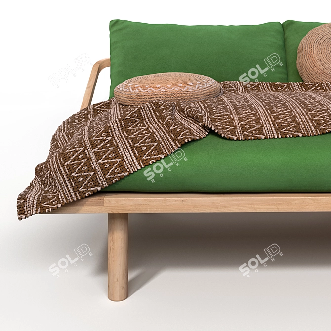 Bohemian Dreamer Couch 3D model image 3