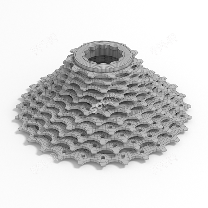 Shimano 105 CS-5800: 11-Speed Cassette 3D model image 2