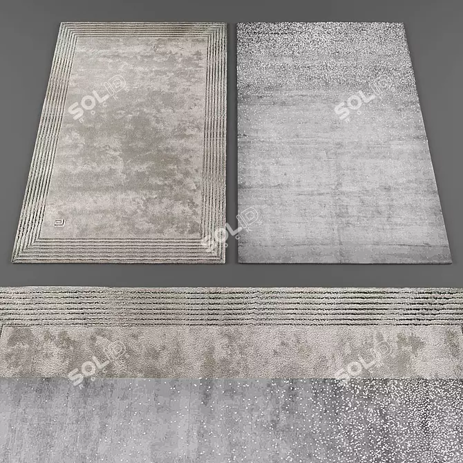 Sophisticated Rugs Collection 3D model image 1