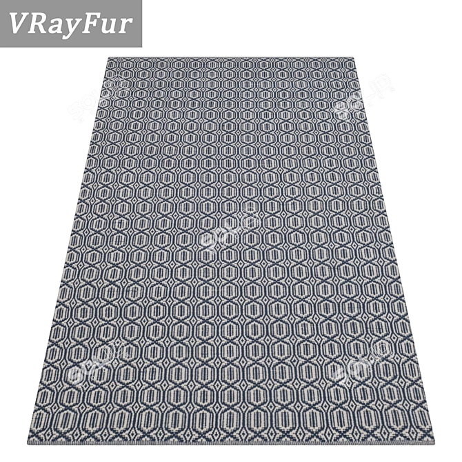 Versatile High-Quality Carpet Set 3D model image 2