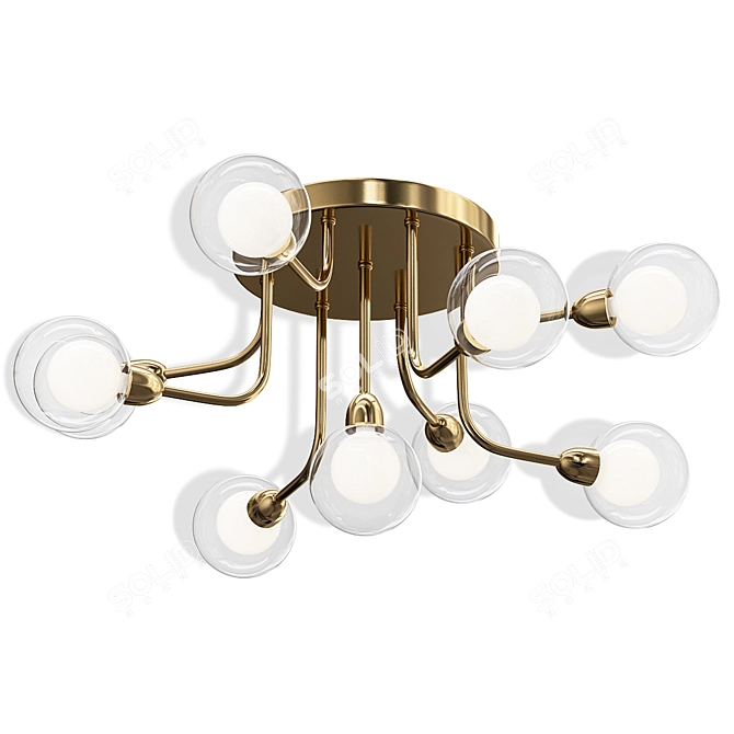 Elegant Illumination: Divinare Dallas 3D model image 1