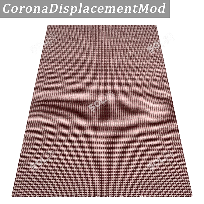 High-quality 3-Piece Carpets Set 3D model image 4