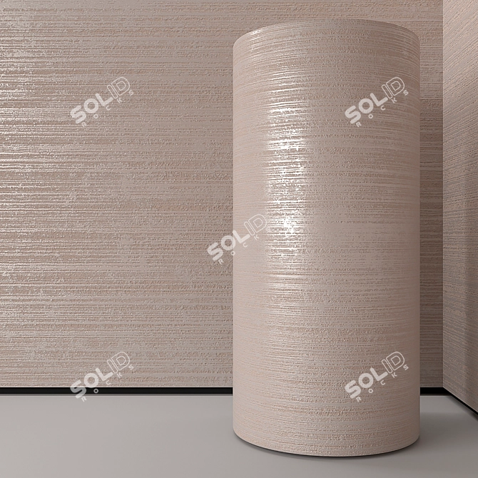 Seamless Decorative Plaster 3D model image 2