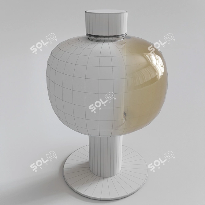 BONBORI Outdoor Table Lamp: Elegant Illumination for Your Outdoor Space 3D model image 3