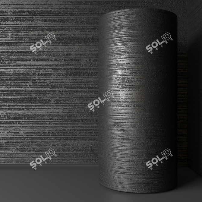 Seamless Decorative Plaster 3D model image 3