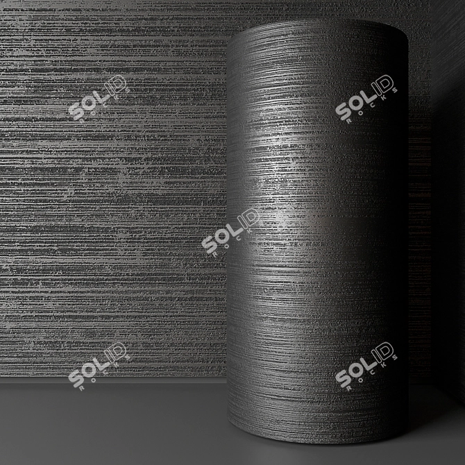 Seamless Decorative Plaster 3D model image 4