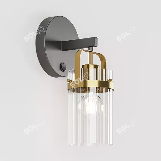 Tilda Wall Lamp: Sleek & Stylish Illumination 3D model image 1