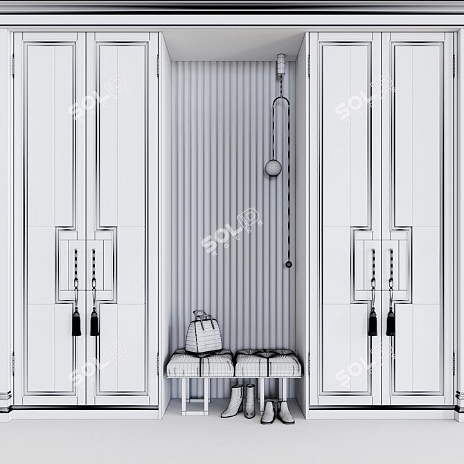 Customizable Furniture Set-1: Elegant Design, High-Quality Build 3D model image 4