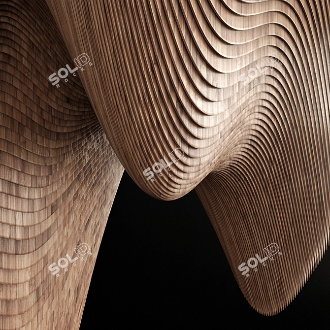 Parametric Slab Decor - Unique, High Quality 3D model image 2