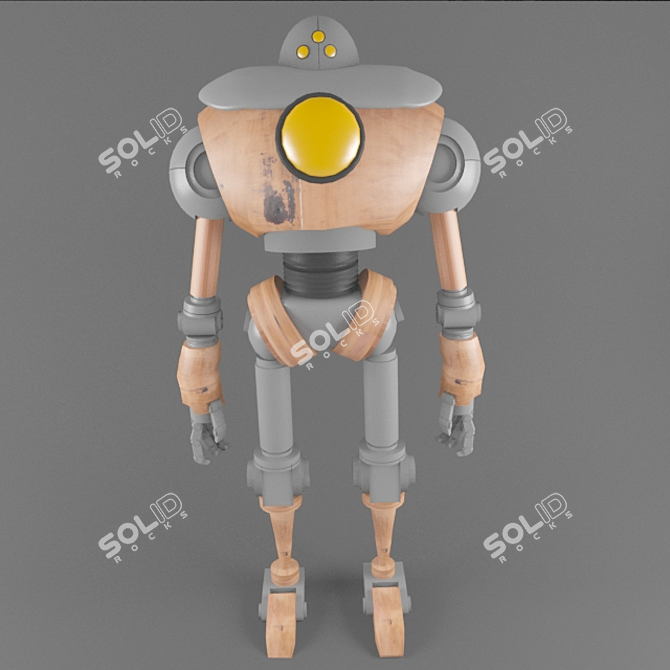 3D Robotics: High-Tech Robotics Solution 3D model image 1