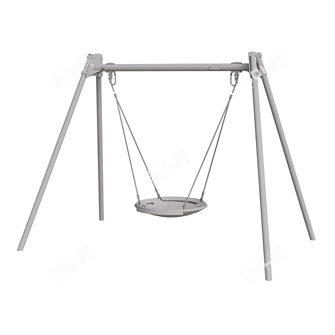 Kompan Birds Nest Swing 3D model image 3