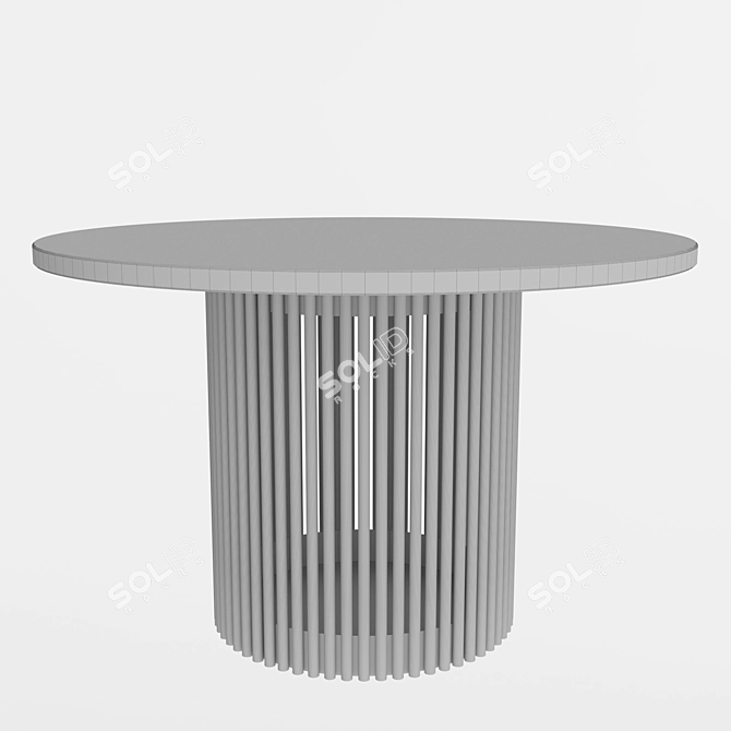 Modern Faun Dining Table 3D model image 3